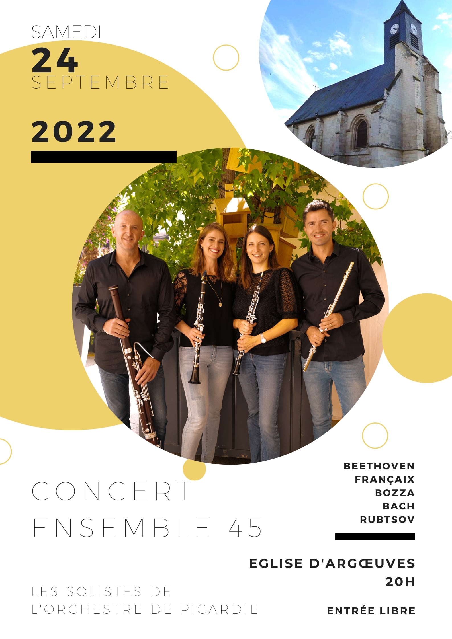 Concert de l’Ensemble 45