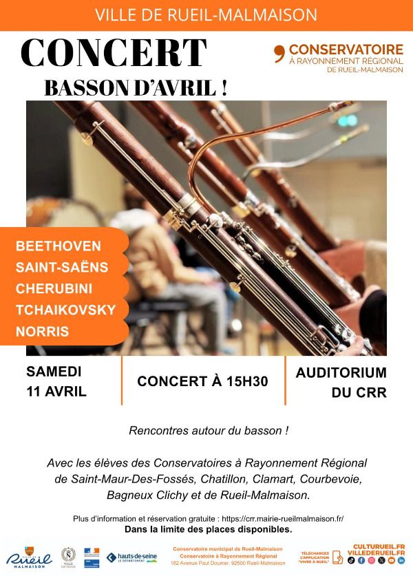 Basson d'avril ! à Rueil-Malmaison