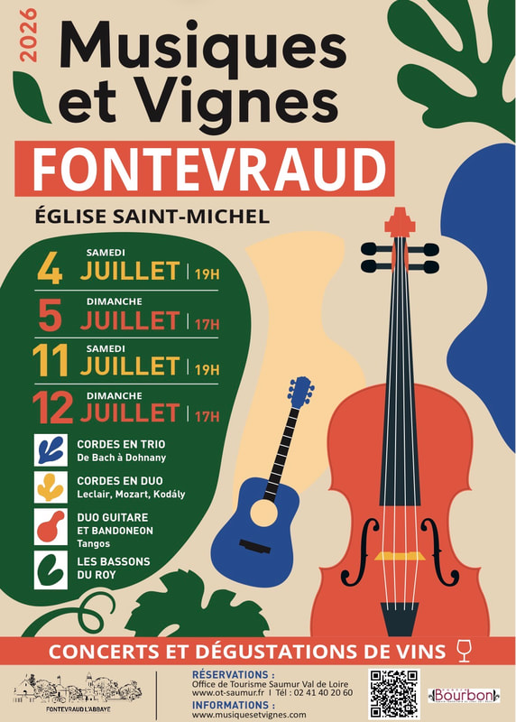 Les Bassons du Roy  à Fontevraud