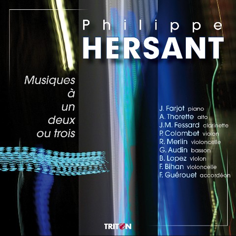 Philippe Hersant - Duos pour alto et basson - Gilbert Audin