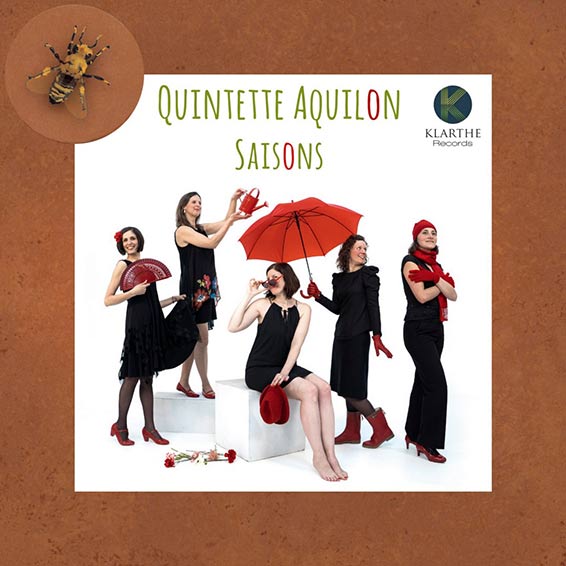 Sortie du CD Saisons du Quintette Aquilon