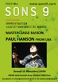 Master classe Paul Hanson improvisation jazz samedi 15 novembre 13h30